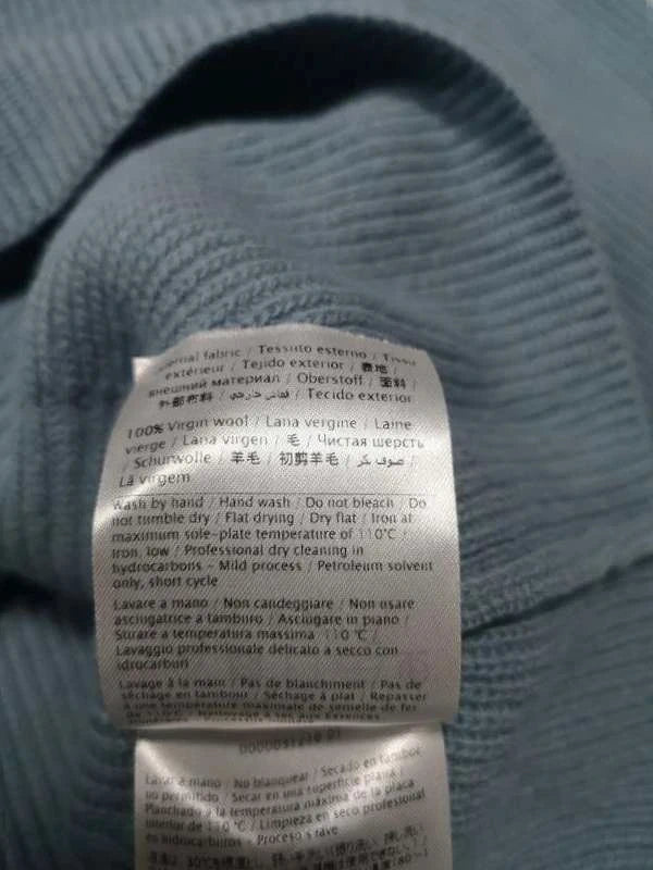 Red Valentino sky blue wool top sweater - view 6