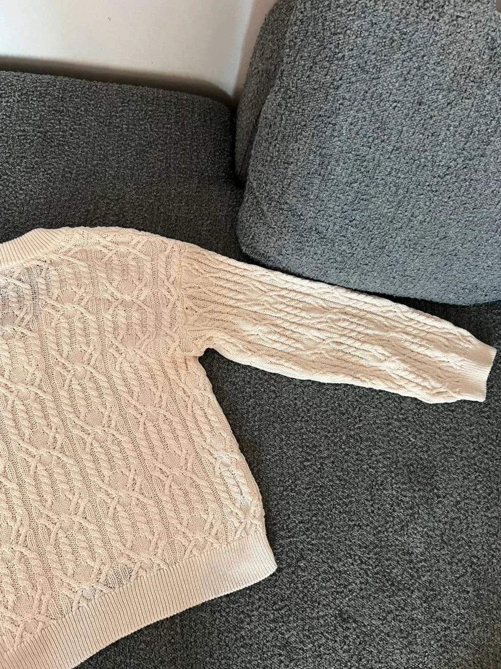Fabiana Filippi cream cotton jumper - view 10