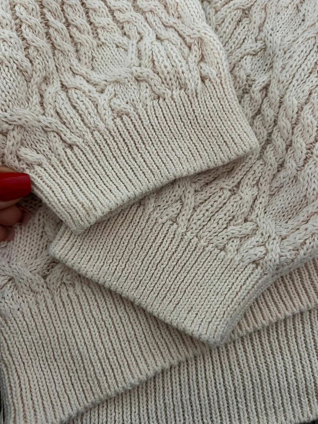 Fabiana Filippi cream cotton jumper - view 7