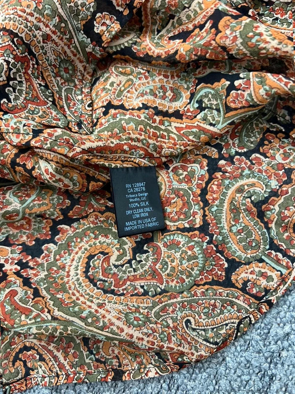 Nili Lotan new silk blouse with a bow - view 8