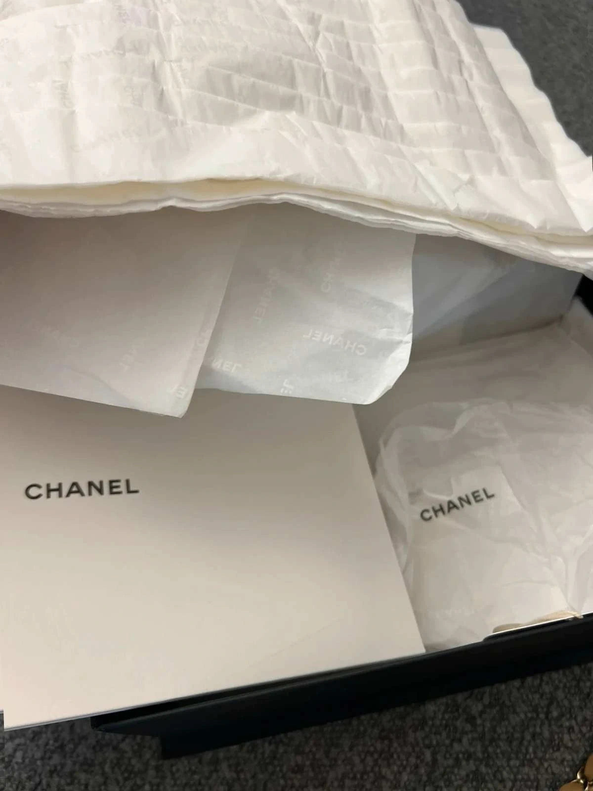 Chanel rare bicolor beige and black quilted leather mini crossbody bag - view 18