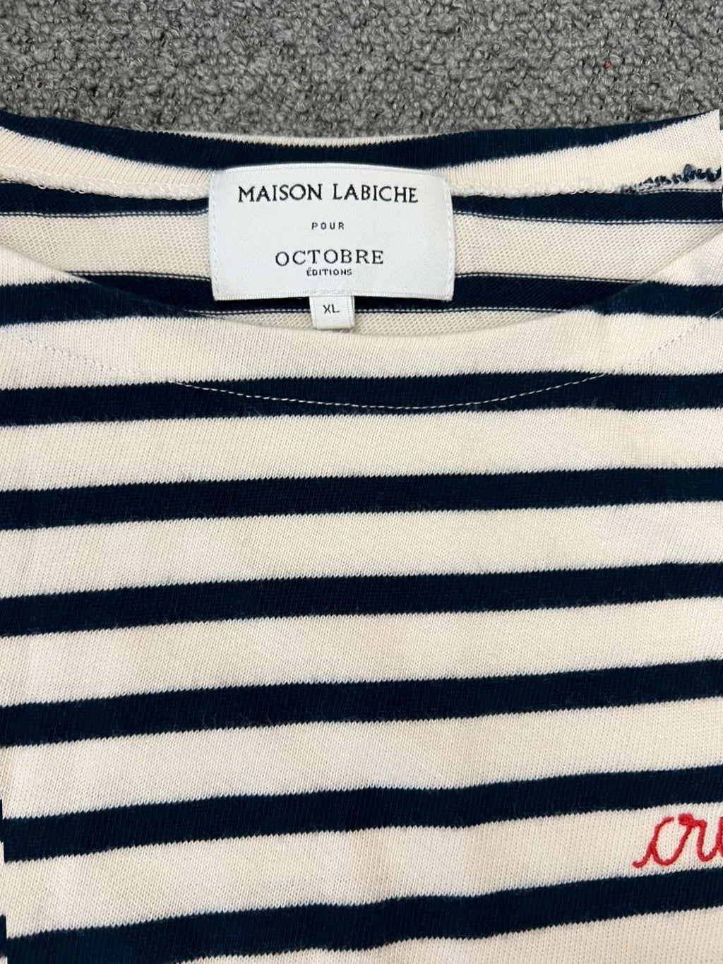 Maison Labiche cotton Breton striped longsleeve - view 4