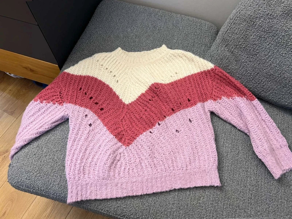 Ba&sh alpaca pastel sweater - view 2