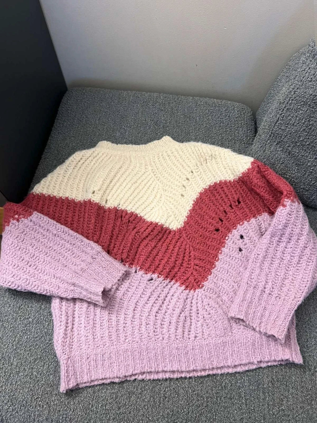 Ba&sh alpaca pastel sweater