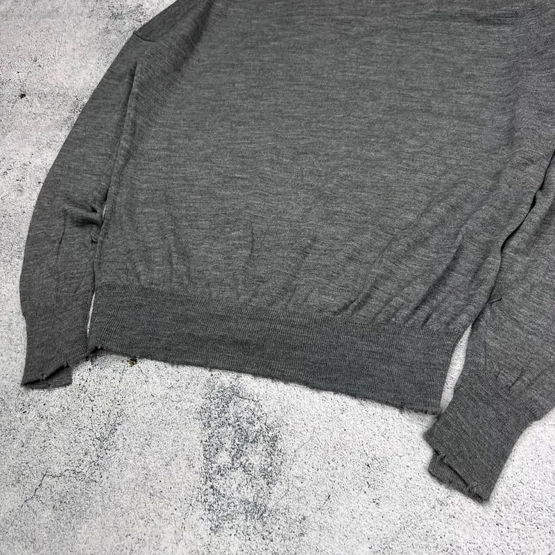 Zadig & Voltaire grey wool jumper sweater - view 9