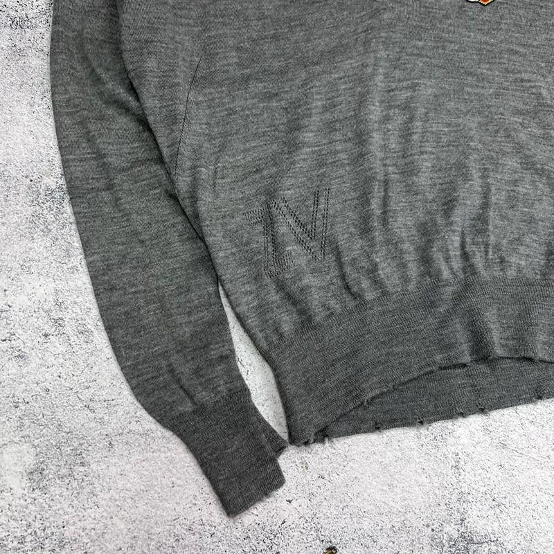 Zadig & Voltaire grey wool jumper sweater - view 6