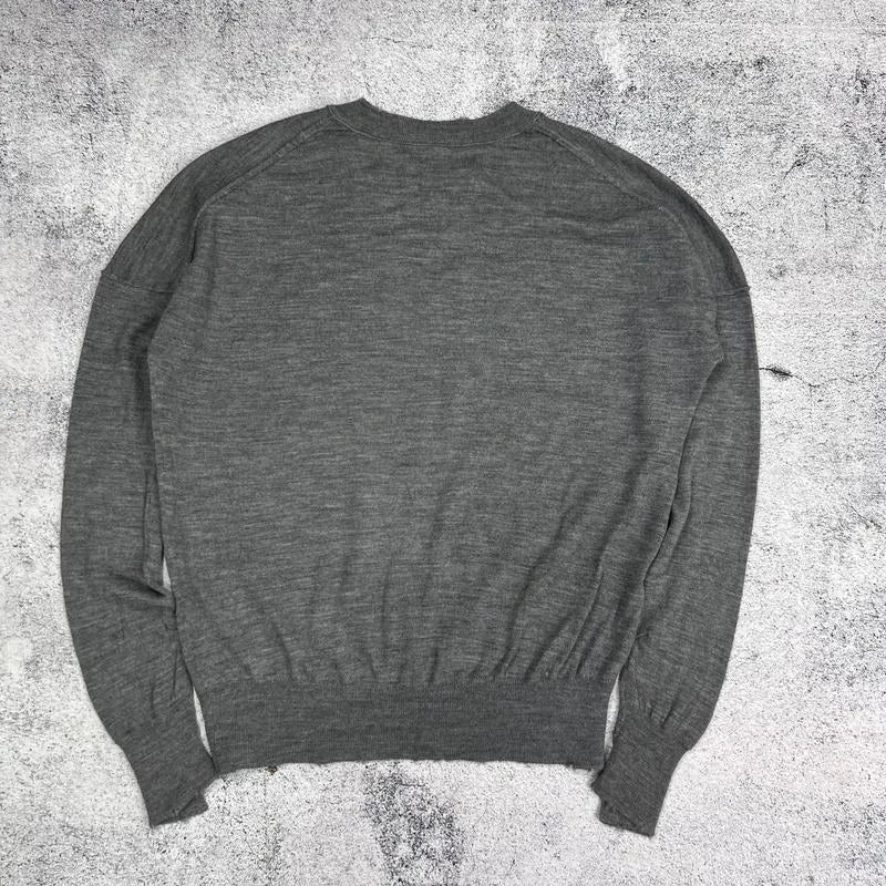 Zadig & Voltaire grey wool jumper sweater - view 8