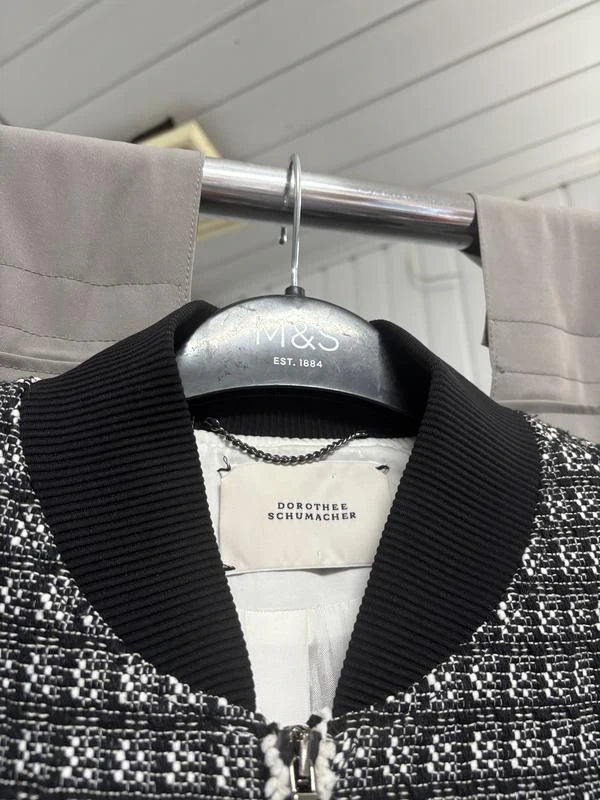 Dorothee Schumacher black white bomber - view 2