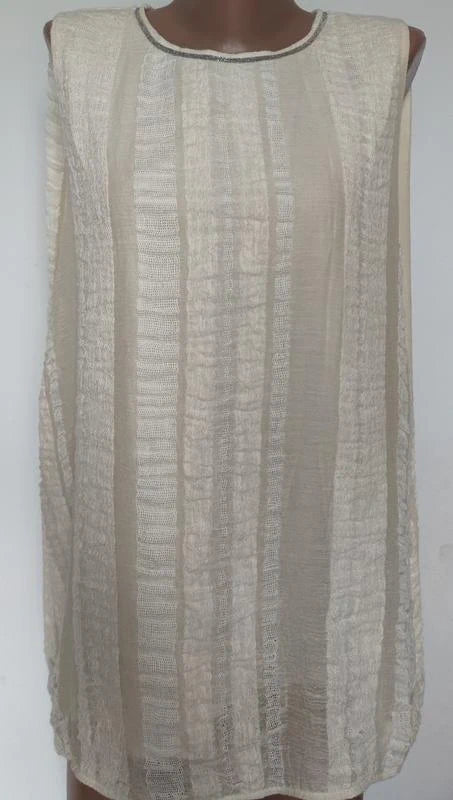 Fabiana Filippi cotton linen top
