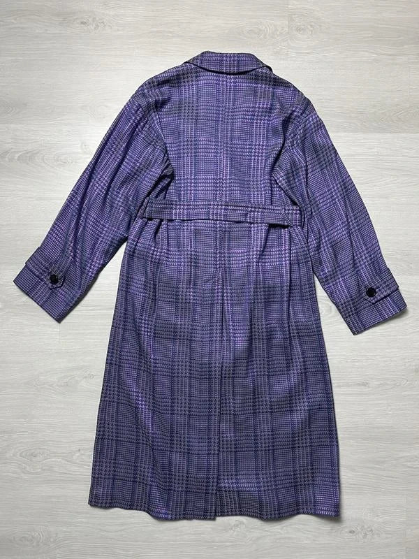Dries van Noten cotton viscose silk long belted trench - view 8