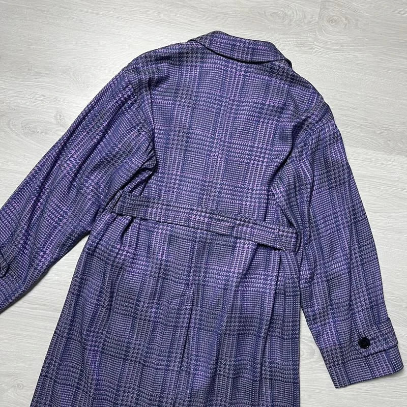 Dries van Noten cotton viscose silk long belted trench - view 9