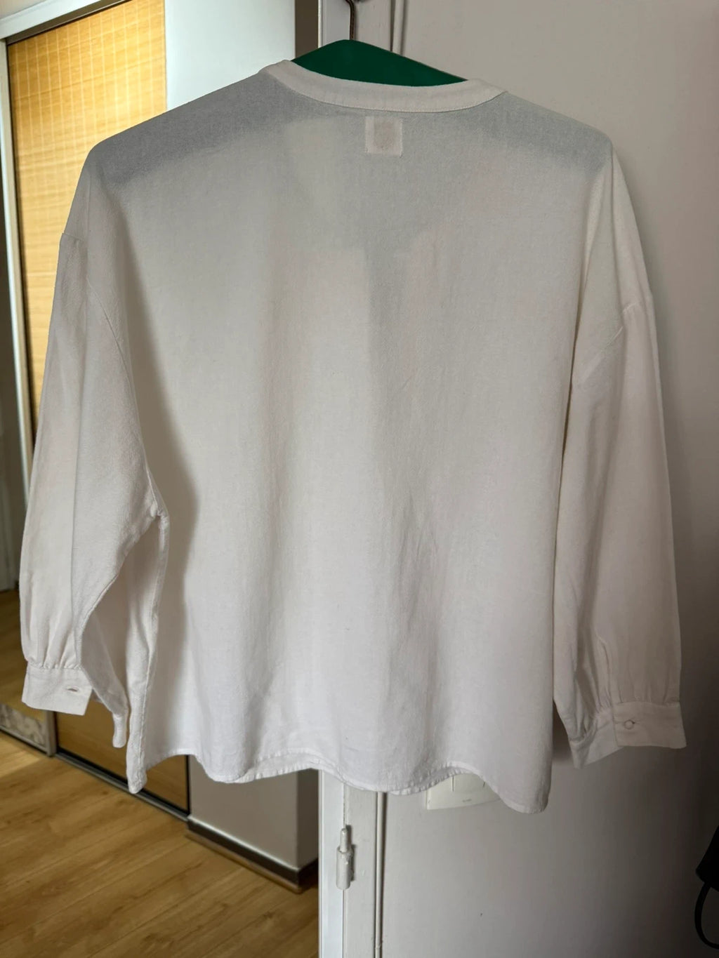 Des Petits Hauts simille white embroidered blouse - view 7