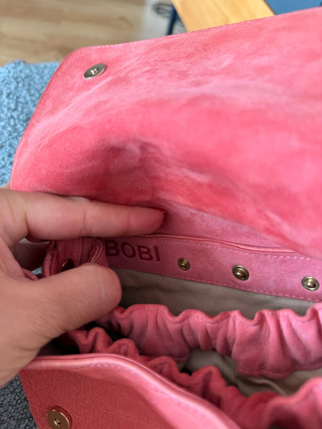 Jérôme Dreyfuss pink leather crossbody bag - view 9