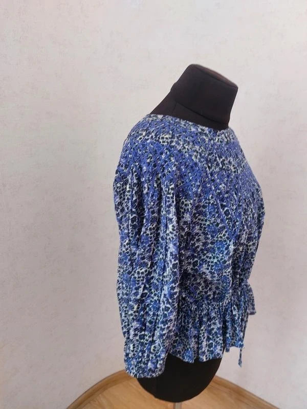 Ba&sh viscose cotton embroidered blouse - view 2
