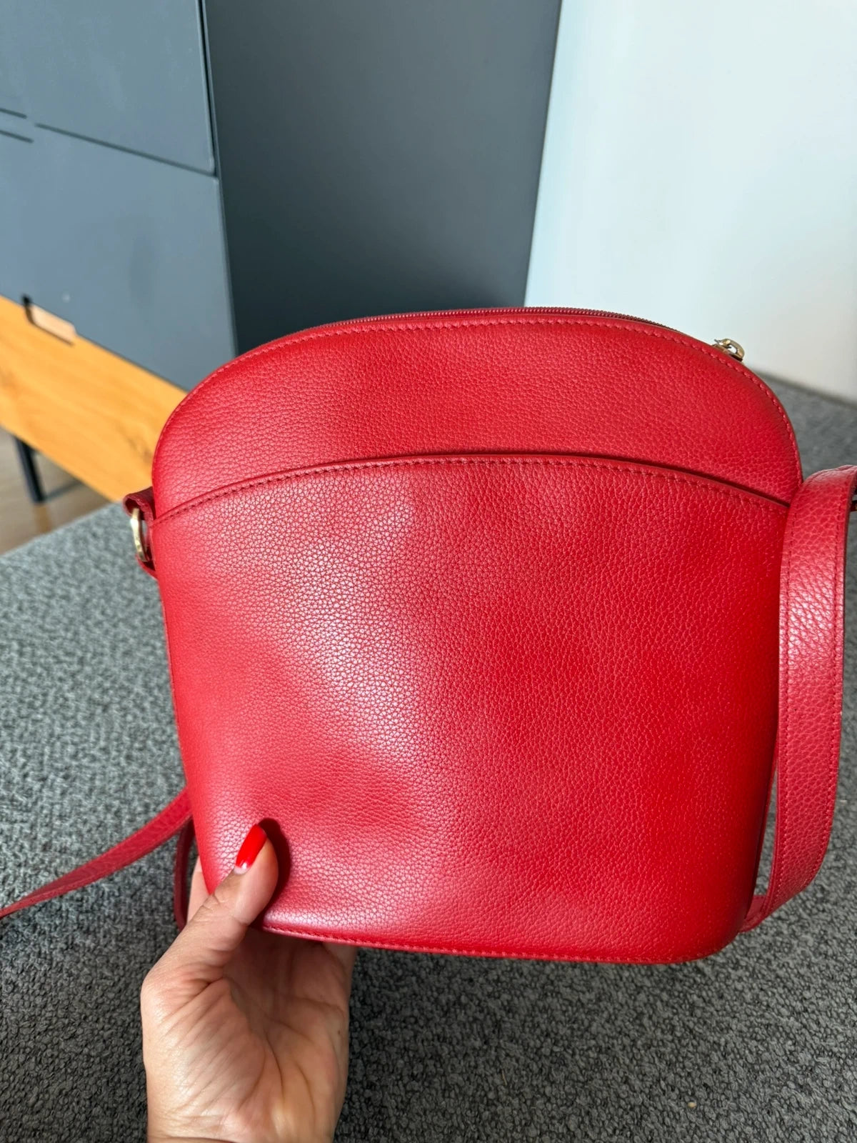 Longchamp vintage red leather bag - view 10