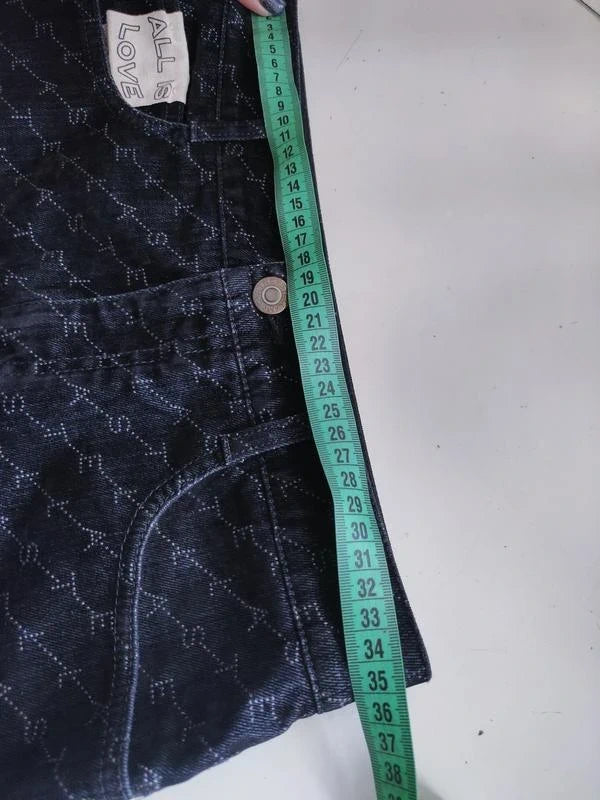 Stella McCartney monogram denim skirt - view 7