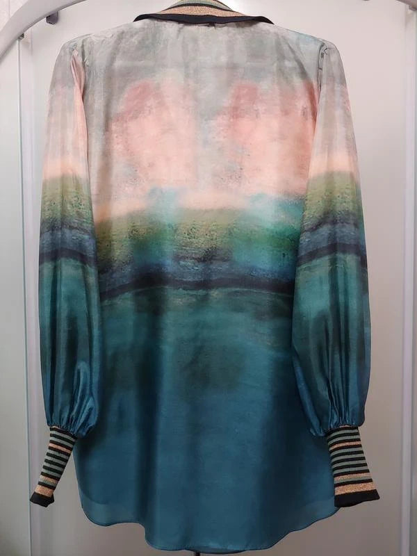 Mes Demoiselles Tanzi silk blouse - view 2
