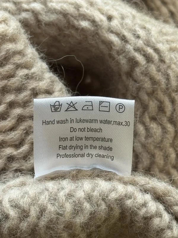 Collectif Mon Amour beige baby alpaca sweater - view 4