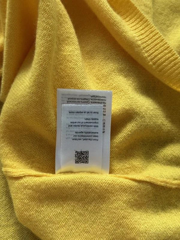 Lisa Yang yellow cashmere cardigan - view 7