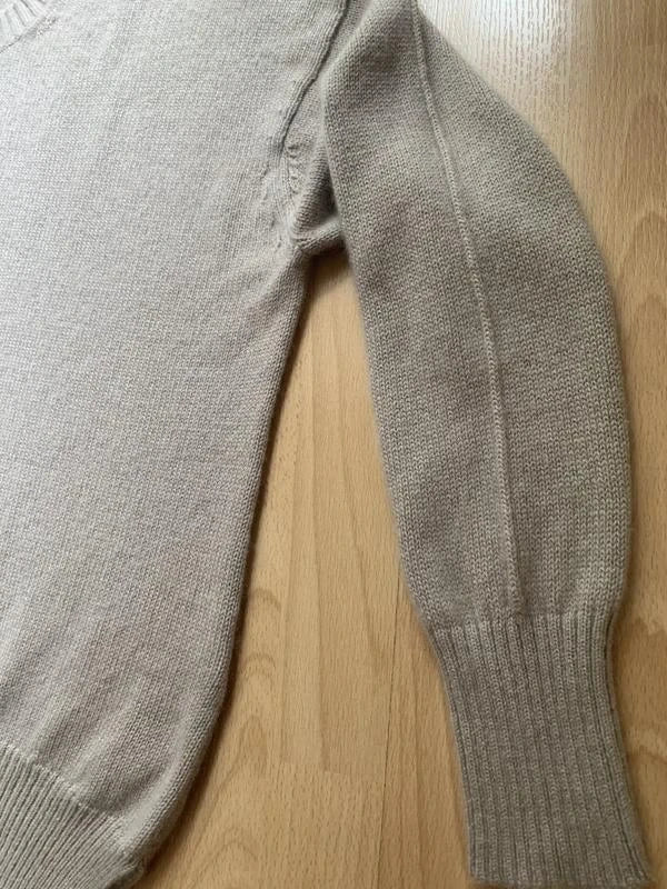 Allude beige cashmere jumper sweater - view 4