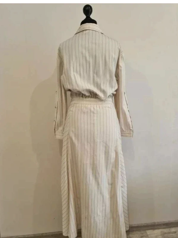 Ba&sh striped long maxi dress - view 4