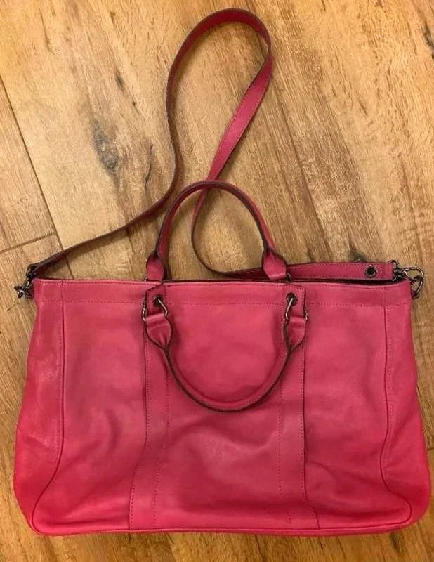 Longchamp 3D big pink leather bag - view 2