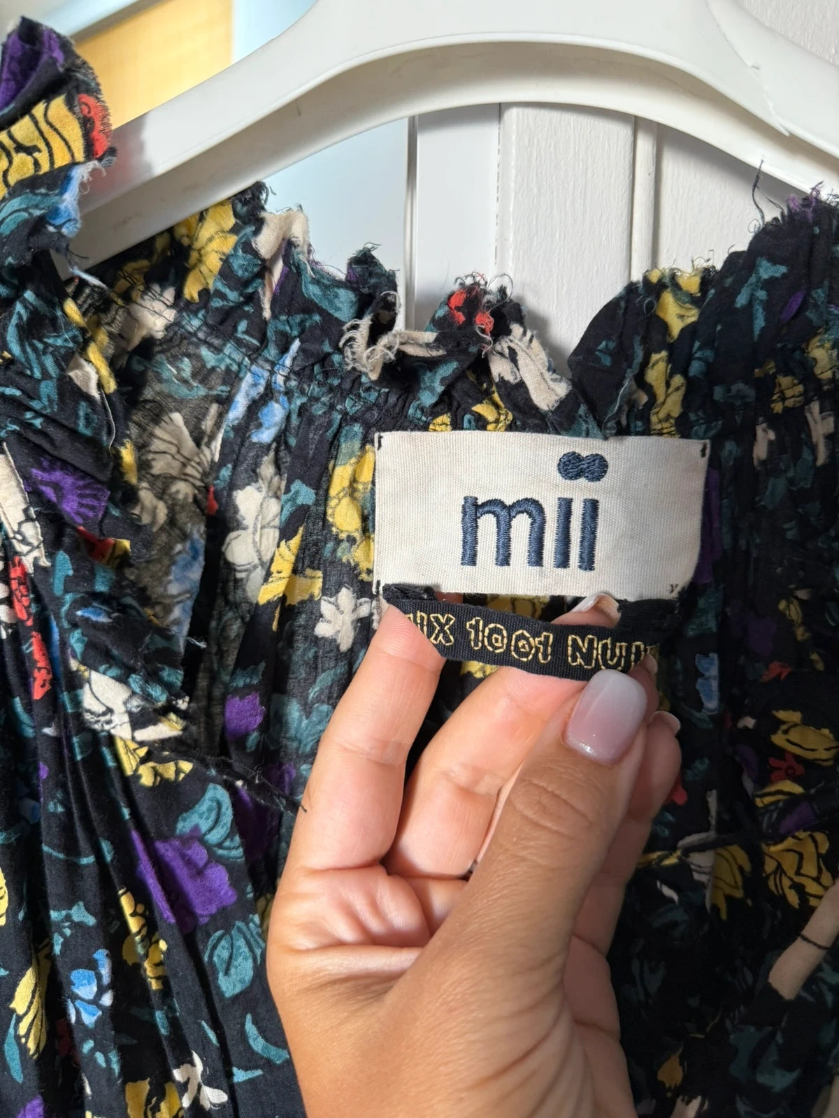 Mii 1001 Nuits cotton maxi dress - view 4