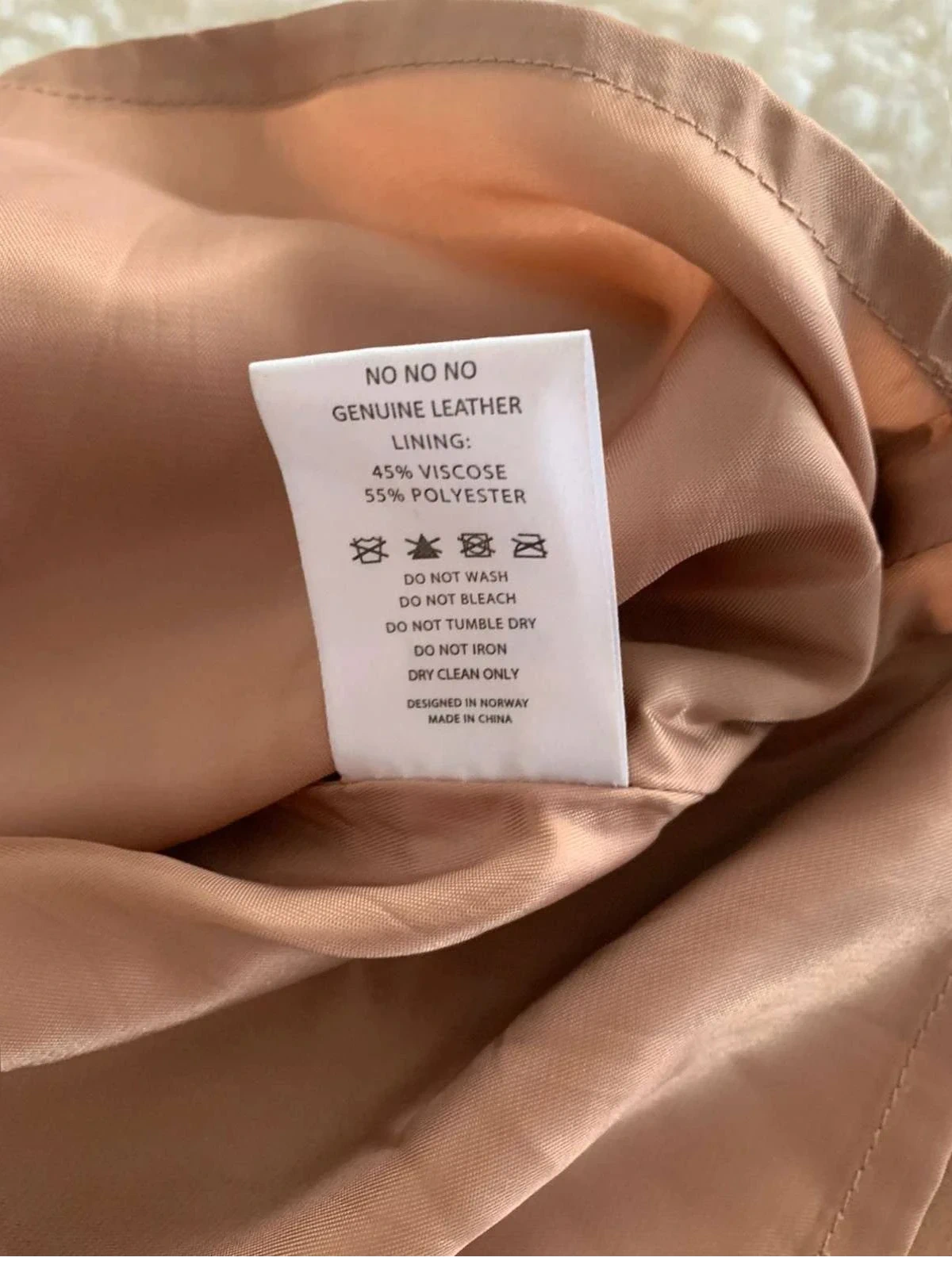 FWSS beige suede leather t-shirt - view 4
