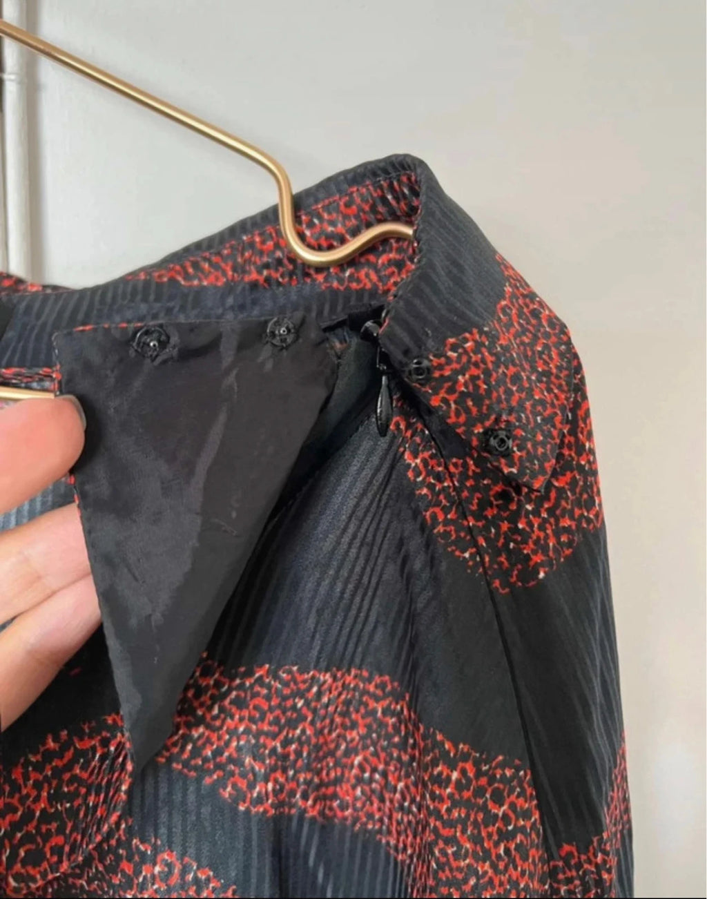 Isabel Marant viscose silk long asymmetric skirt - view 5