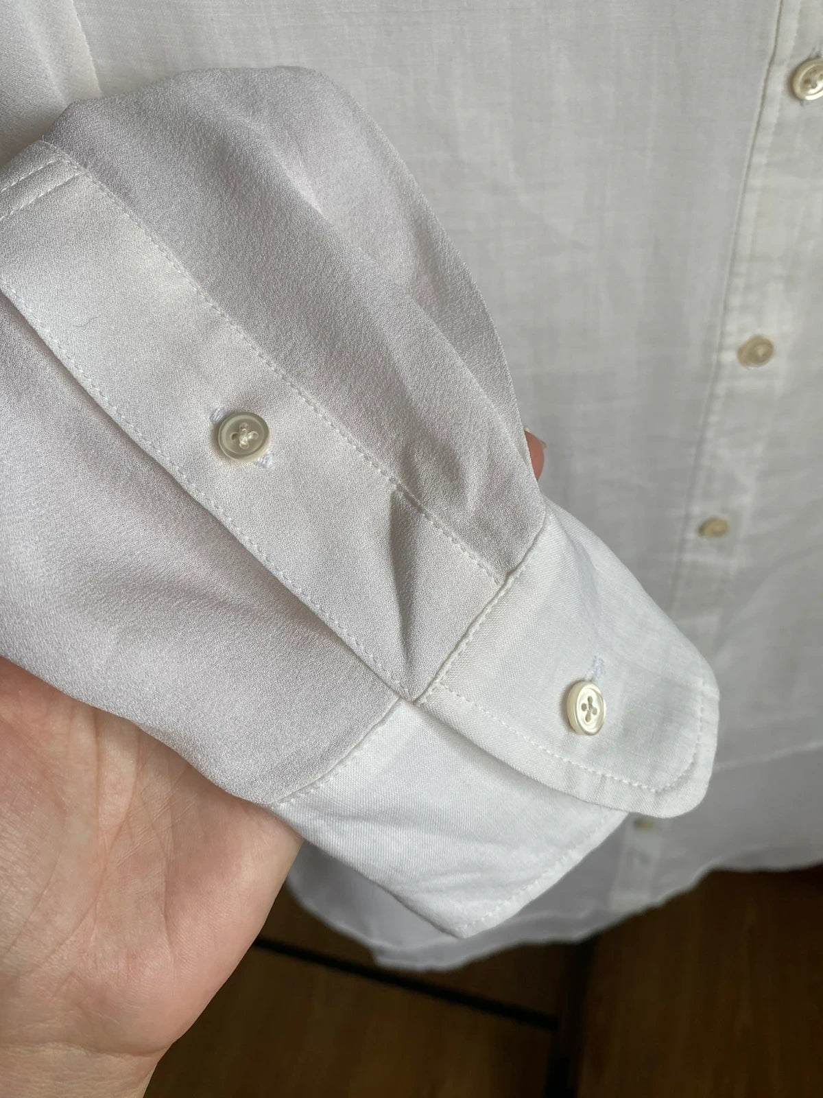 Joseph ramie silk white shirt - view 3