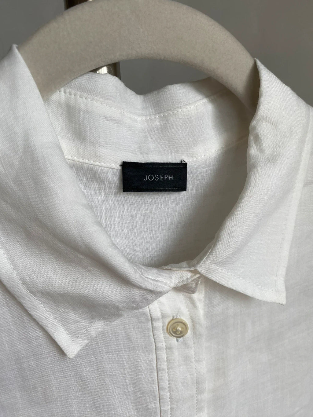 Joseph ramie silk white shirt - view 2