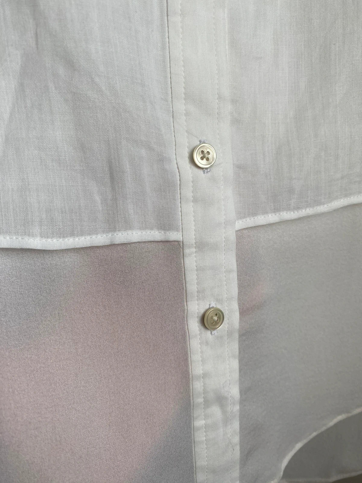 Joseph ramie silk white shirt - view 4