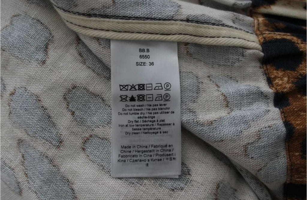 Ganni hemp cotton leopard jacket - view 5
