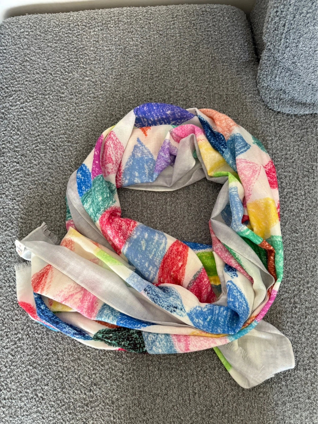 19 Andrea's 47 cashmere silk shawl scarf - view 6