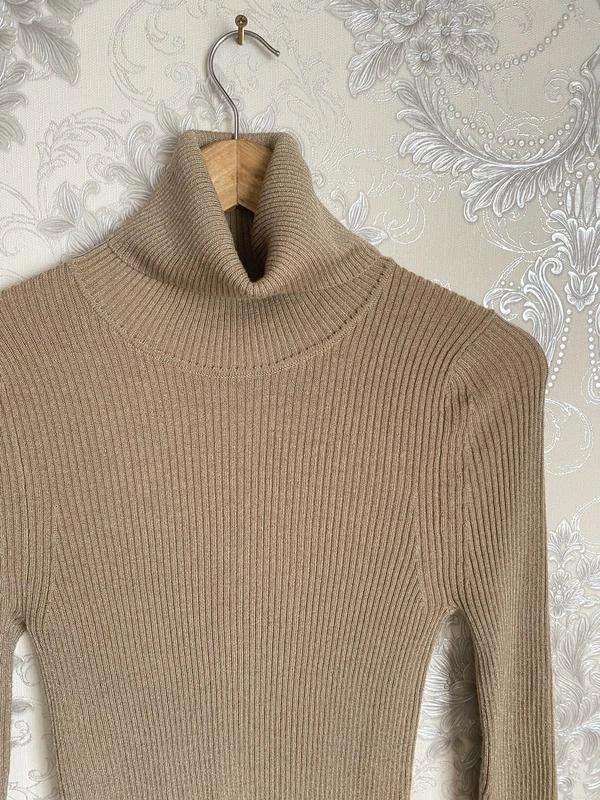 Forte Forte wool beige turtleneck sweater - view 2