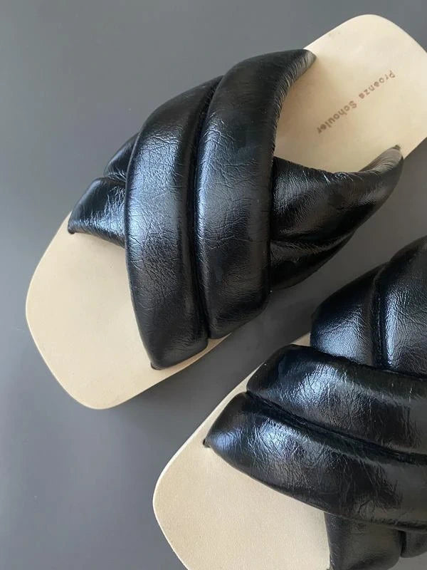 Proenza Schouler leather slides sandals - view 5