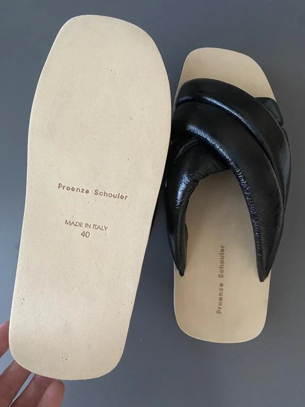 Proenza Schouler leather slides sandals - view 6