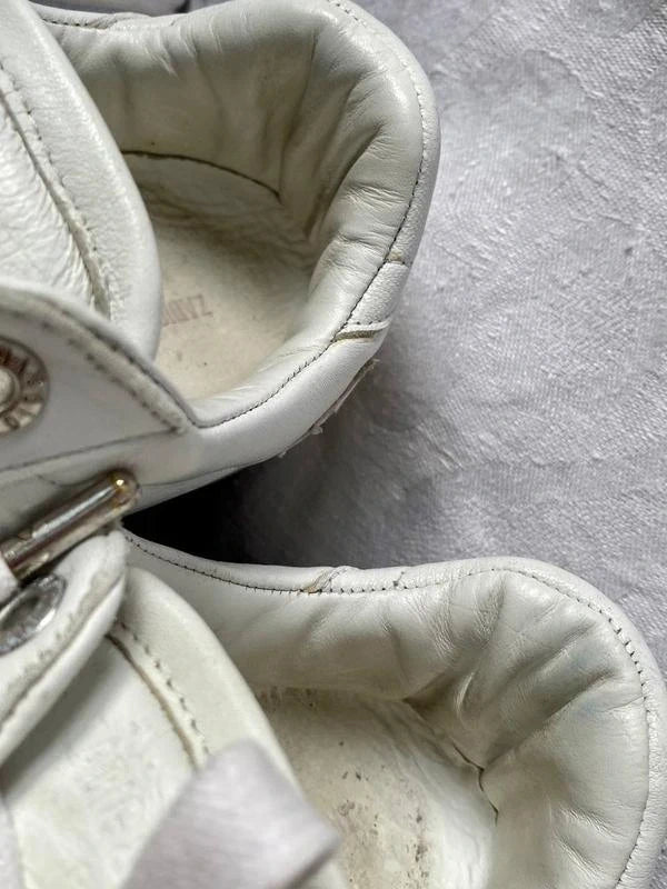 Zadig & Voltaire white leather star sneakers - view 6