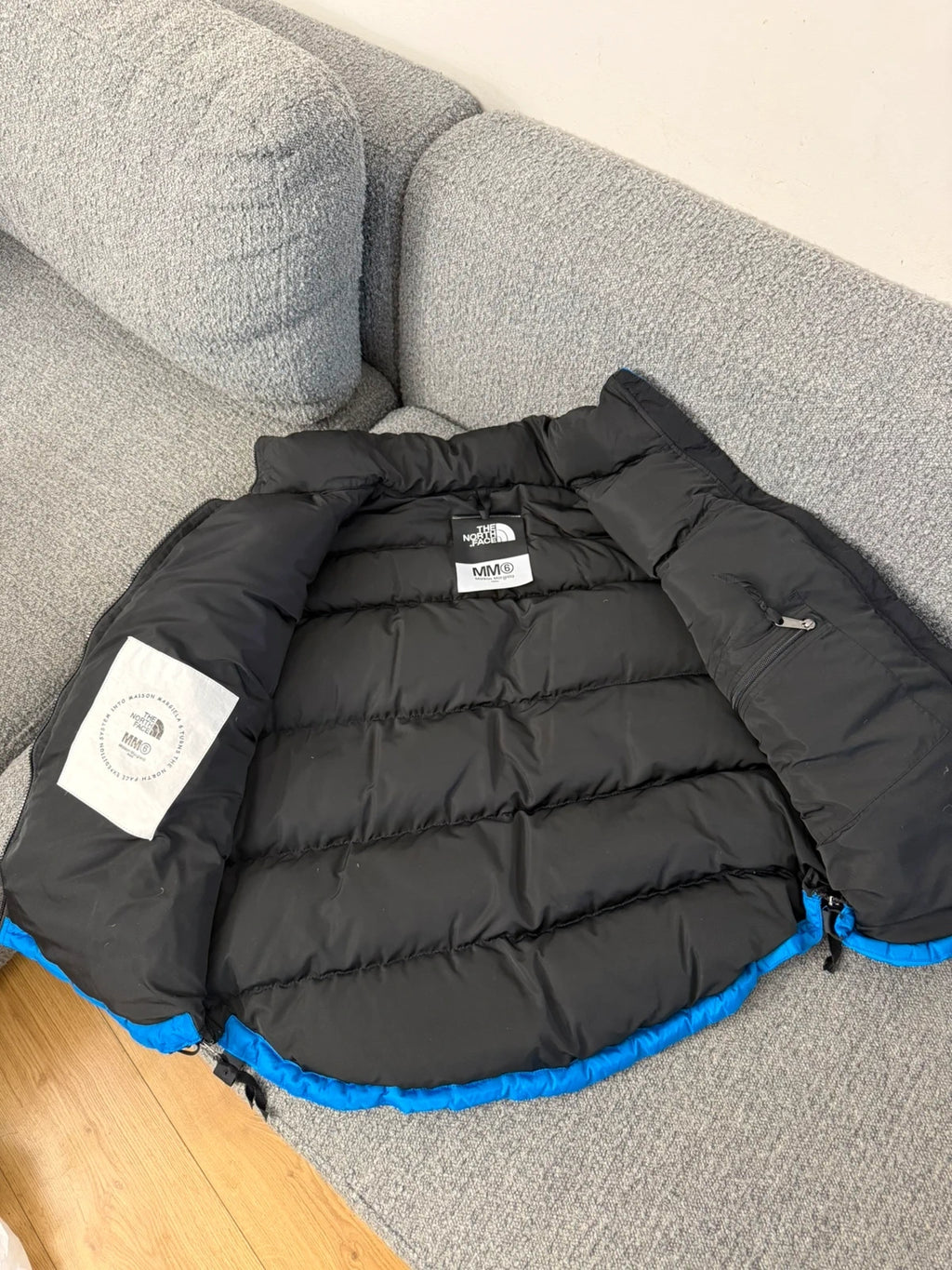 The North Face x MM6 Maison Margiela blue jacket - view 5