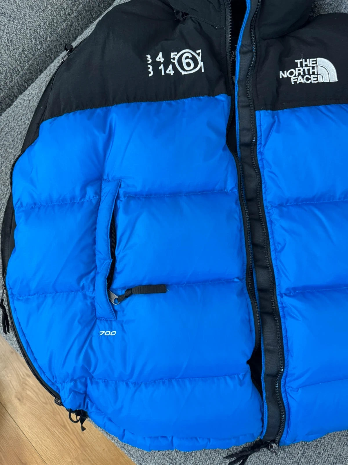 The North Face x MM6 Maison Margiela blue jacket - view 2