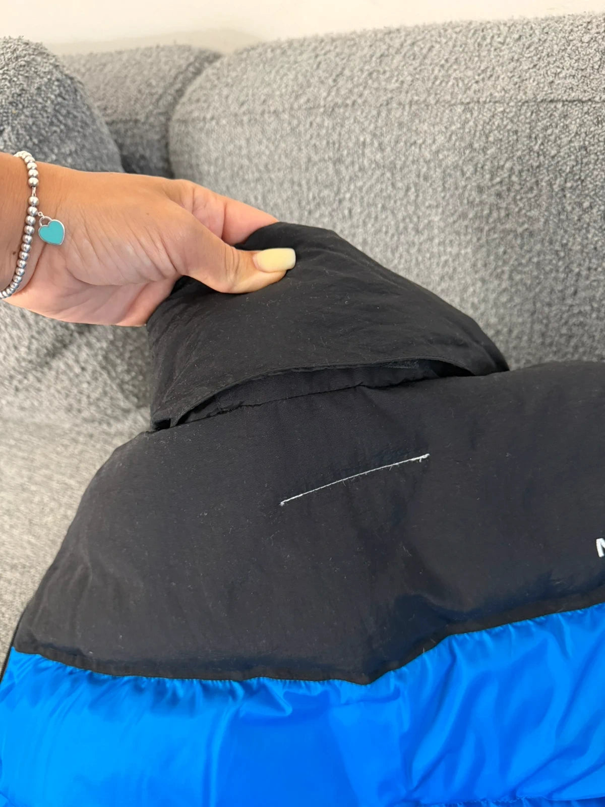 The North Face x MM6 Maison Margiela blue jacket - view 12