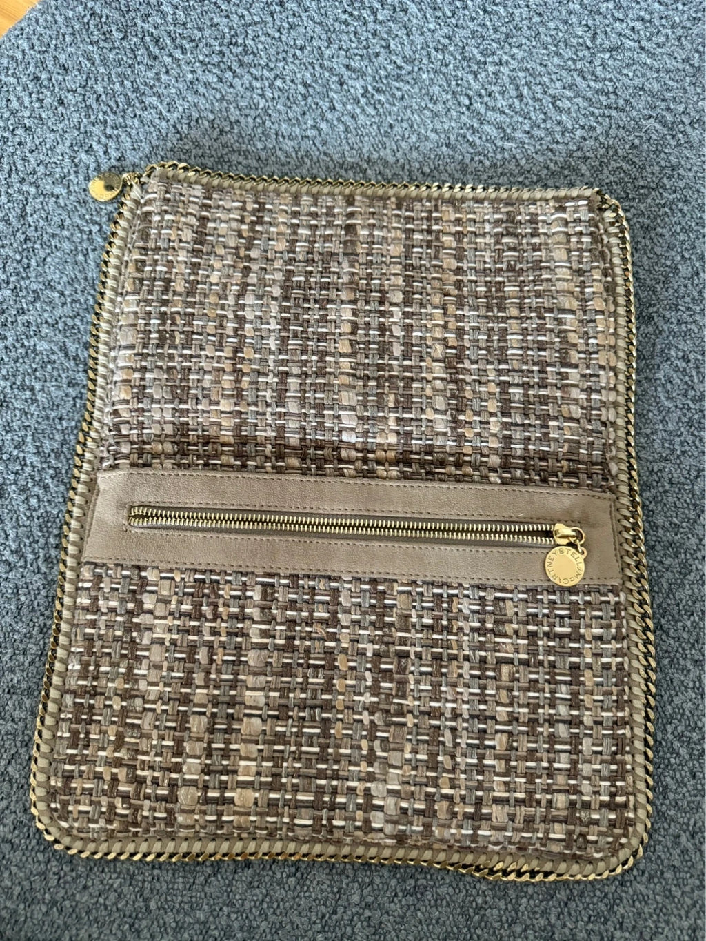 Stella McCartney Falabella clutch tweed - view 7