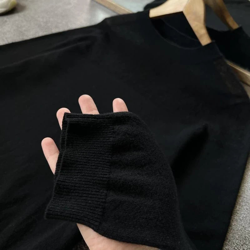 Fabiana Filippi black jumper wool silk alpaca - view 8