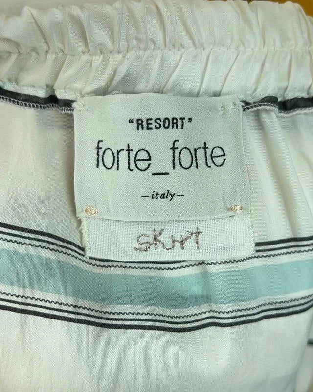 Forte Forte silk set blouse skirt - view 8