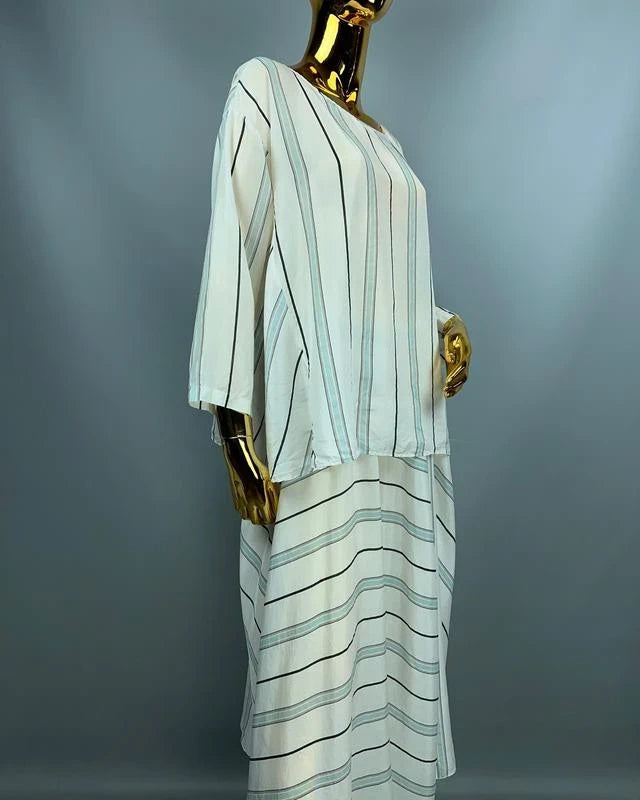 Forte Forte silk set blouse skirt - view 6