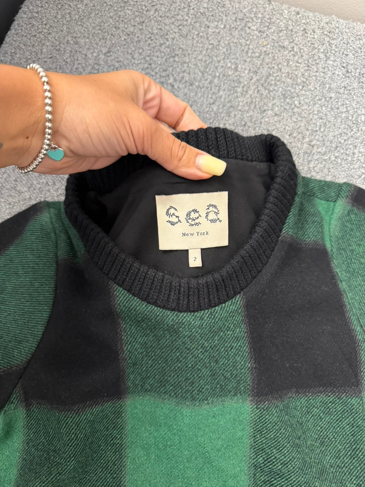 Sea New York wool lace top - view 2