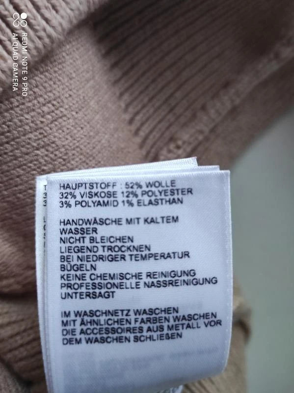 Ba&sh beige wool viscose jumper sweater - view 5