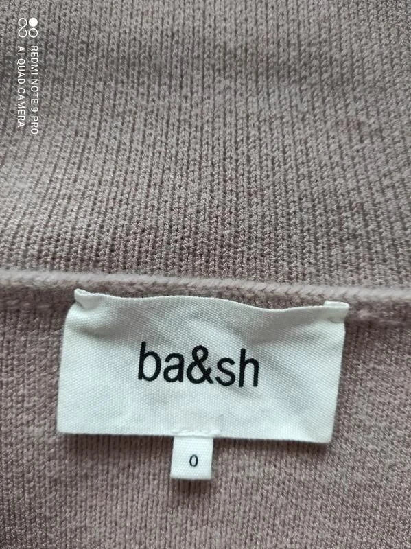 Ba&sh beige wool viscose jumper sweater - view 4