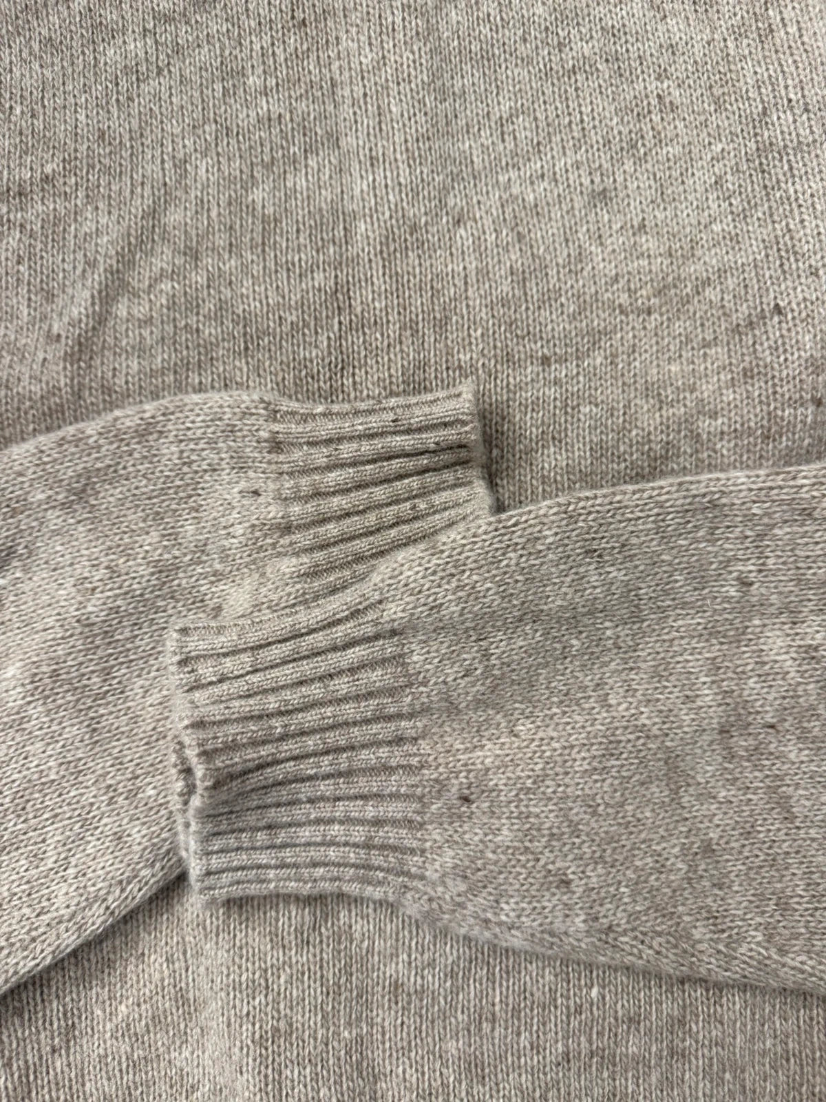 Nickole Farhi beige wool cashmere sweater - view 4