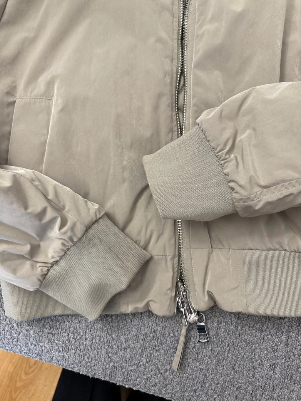 Blonde No. 8 khaki reversible padded jacket bomber - view 12
